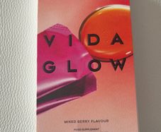 Vida Glow Collagen Liquid Advance Mixed Berry Flavour 3 x 12.4ml