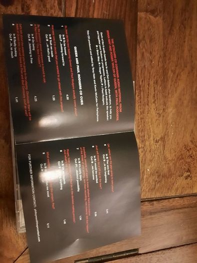 QUEEN + PAUL RODGERS: Queen on Tour- Interview Disc 2005 (Promo CD for radio stations - RARE)