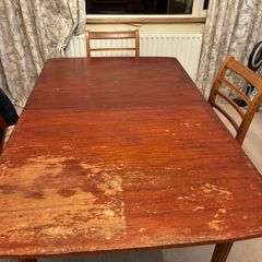 Dining table and 3 chairs