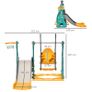 Kids Swing and Slide Set Image 3