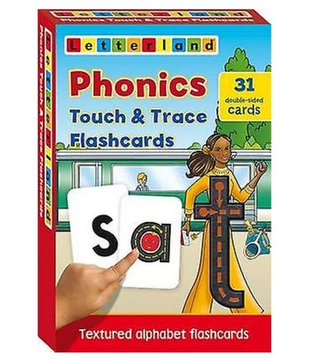 Letterland Phonics Touch & Trace Flash Cards