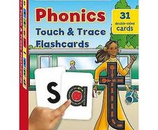 Letterland Phonics Touch & Trace Flash Cards