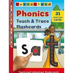 Letterland Phonics Touch & Trace Flash Cards