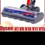 Newest Direct Drive Cleaning Head Compatible with Dyson V7 V8 V10 V11 V15 Vacuum Cleaner For Short Pile Carpets Image 5