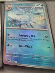 Glaceon Master Ball Patern Pokemon Card