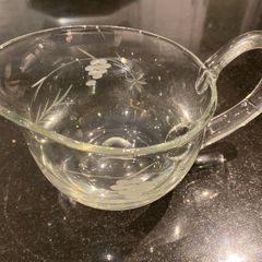 Duiske Irish Glass Gravy Boat