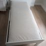 Ikea Childrens Bed, Mattress, and Protector Image 2