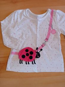 Ladybug Top 12-18 Months