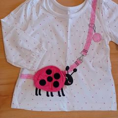 Ladybug Top 12-18 Months