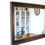 Antique Oak Mirror Image 3