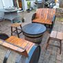 Barrel garden furniture Image 6
