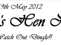main image for ad Personalised Hen/Stag plates