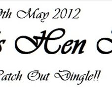 Personalised Hen/Stag plates