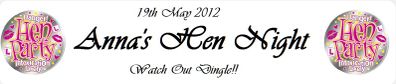 Personalised Hen/Stag plates