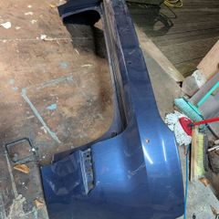 Hyundai Tuscan 2019 rear bumper (damaged)