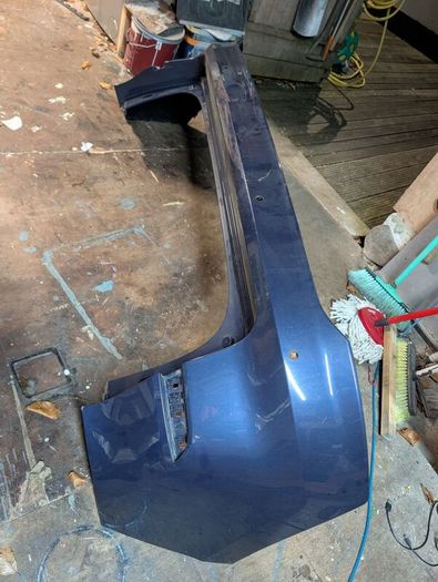 Hyundai Tuscan 2019 rear bumper (damaged)