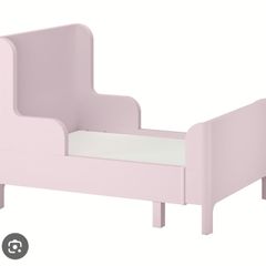Ikea pink extendable bed
