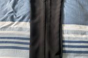 Size 8R tapered black trousers