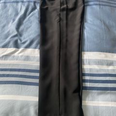 Size 8R tapered black trousers