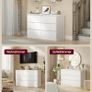Modern Chest of Drawers Cabinet with 6 Drawers Image 4