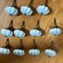 11 porcelain blue and white door knobs Image 3