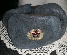 Soviet winter hat Usanka