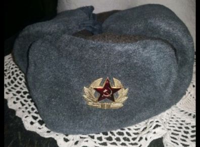 Soviet winter hat Usanka