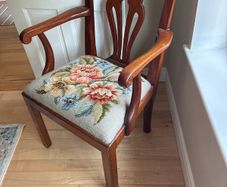 antique chair mahogany