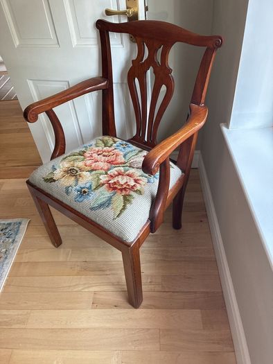 antique chair mahogany