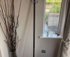 Straight weight lifting bar
