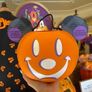 Halloween Pumpkin Trick or Treat Bucket From Disneyland Limited Edition Rare Image 3