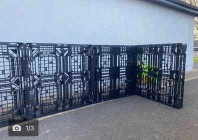 plastic pallets for fencing