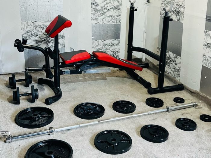 Usf Olympic Weight Becnch Weight Barbell Dumbbells