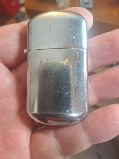 Vintage Camel fliptop petrol lighter