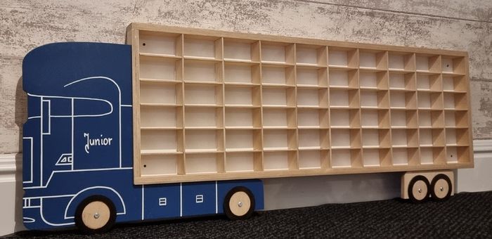 Cabinet Display Shelf Truck Kids Storage Collectibles