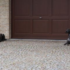 pair bronze statues