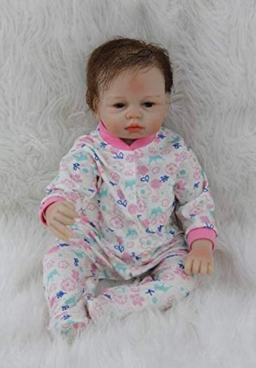 22inch lifelike reborn dolls girls silicone baby Handmade newborn toddler real life boys for kids toys (FREE POSTAGE)