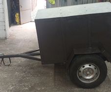dog trailer/camping trailer