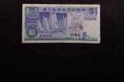 Singapore Banknote - 1 Dollar : " Sha Chaun " - 1987