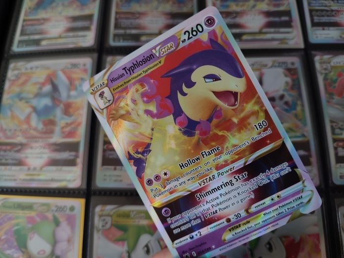 Hisuian Typhlosion VSTAR ! Ultra Rare ! From Astral Radiance ! 2022 ! Pokemon Card !