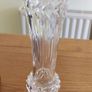 Rare Waterford 9" Bud Vase Artist Signed "Vincent Rellis" - Heavy Piece Image 3
