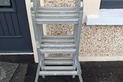 Four piece folding ladder