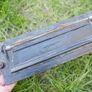 Black Antique  Letter Plate, Malleable Gothic Letter Plate Image 4