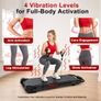 5 in 1 Vibration Walking Pad with 7% Incline 1to10 km/h Folding Under Desk Treadmill Compact Running Machine for Walking & Jogging, Remote Control Image 4