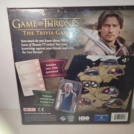 Game Of Thrones The Trivia Game - HBO (2015) - Seasons 1-4 - NEW Sealed Ireland