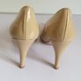 CEFALU Ladies Patent Cream Leather High Heel Rita Shoes Small Size EU32 UK13 New For Ladies With Small Feet CAN POST Image 7