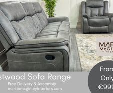 New Westwood 3+2+1 Grey Colour Sofa Sets