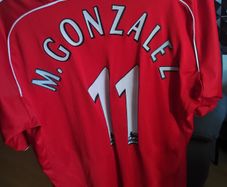 mark gonzalez Liverpool jersey xl