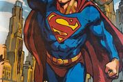 Superman painting