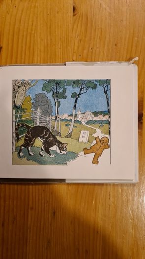 Children's Books. 1x Old Mother Hubbard. 2 X The Gingerbread Man. 3x The Childs Garden Of Verse. By Robert Louis Stevenson Illustrated.